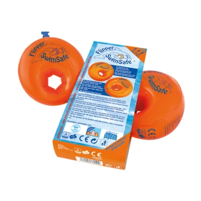 Afbeelding van Zwembandjes Flipper Swimsafe oranje 2 stuks