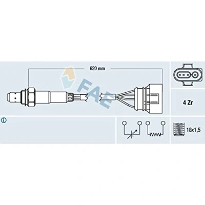 Afbeelding van Fae Lambda sonde 77131