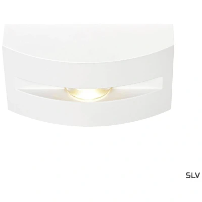 Afbeelding van Slv out beam frame cw outdoor led wand en plafondopbouwarmatuur wit 3000 k 1003519