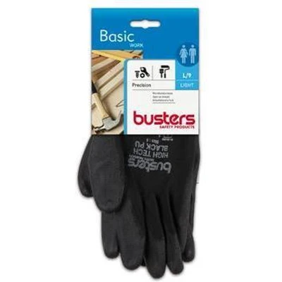 Afbeelding van Busters Handschoenen Precision Nylon Zwart M9