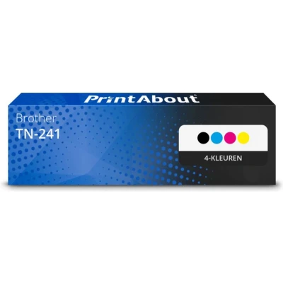 Afbeelding van Huismerk Brother TN 241 Toner 4 kleuren Voordeelbundel