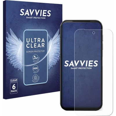 Afbeelding van Savvies (6 Stuks) Schermbeschermer voor Fairphone 5 Screen Protector Ultra Transparant