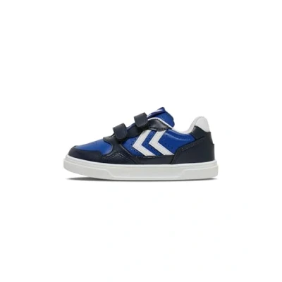 Afbeelding van Hummel Camden JR Sneakers laag voor kinderen, Maat: 33, Black iris Hoogwaardig imitatieleer