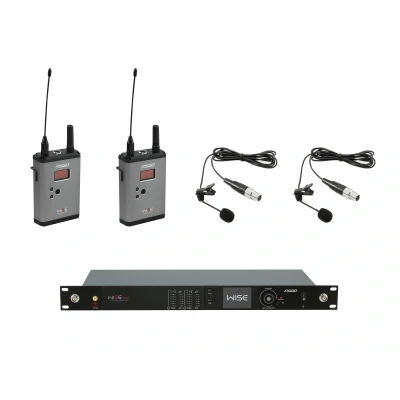 Afbeelding van PSSO Set WISE TWO + 2x BP Lavalier 638 668MHz