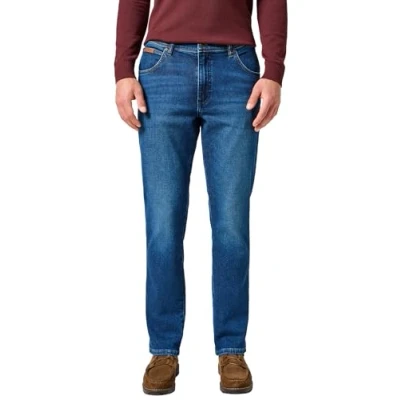 Afbeelding van Wrangler Texas Slim Jeans voor heren, dark trails, 44W x 32L