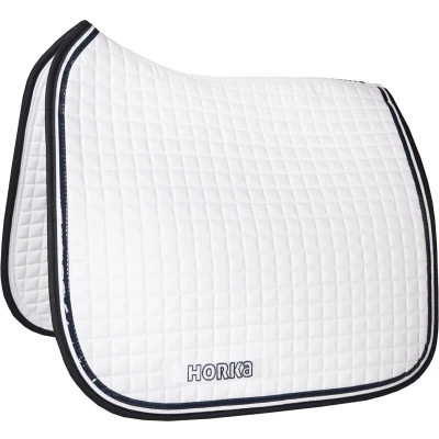 Afbeelding van HORKA Zadeldek DR Chic PONY Blauw/zwart