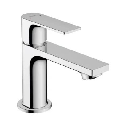 Afbeelding van Hansgrohe rebris e eengreeps wastafelkraan 80 met pop up trekwaste chroom 72550000