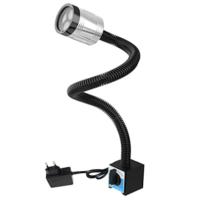 Afbeelding van Flexibele zwanenhals, magnetische led werklamp, 900 lumen, IP66 waterdichte lamp voor gereedschapsmachines, draaimachine, freesmachine, boor, industriële verlichting