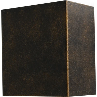 Afbeelding van Masterlight Wandlamp Up Down Metallico zwart goud gevlamd 3046 35