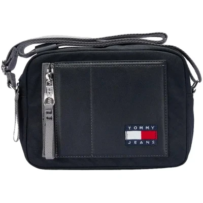 Afbeelding van Tommy Jeans Surplus Camera BAG Schoudertas, Heren, Maat: One Size, Black