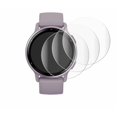 Afbeelding van Savvies (4 Stuks) Full Screen Scherm Beschermfolie voor Garmin vivoactive 5 Cover Protector 3D Curved [Edge to Edge, Ultra Clear, Scratch Proof]