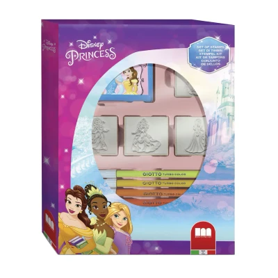 Afbeelding van Multiprint Prinses Stempelset met 4 Stempels