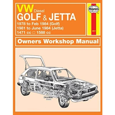 Afbeelding van Vw Golf &amp; Jetta Diesel Owner&#039;S Workshop Manual