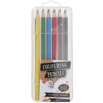 Afbeelding van Kleurpotloden, Set Van 12