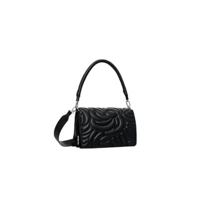 Afbeelding van Desigual Dames Accessoires PU Across Body Bag, zwart, Eén Maat
