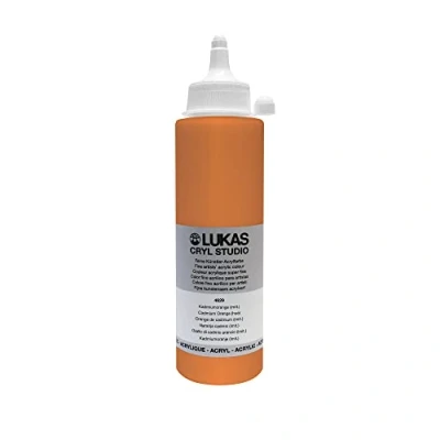 Afbeelding van Lukas Cryl Studio Acrylverf, 250 ml, cadmiumoranje