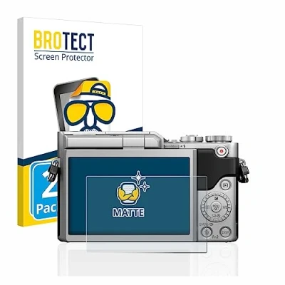 Afbeelding van BROTECT (2 Stuks) Antireflecterende Beschermfolie voor Panasonic Lumix DC GX880 Anti Glare Screen Protector, Mat, Ontspiegelend
