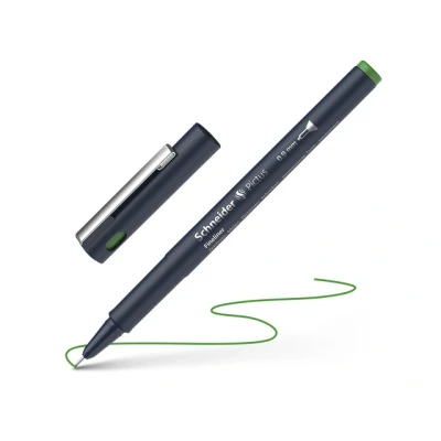 Afbeelding van 6x Fineliner Schneider Pictus 0,9 groen