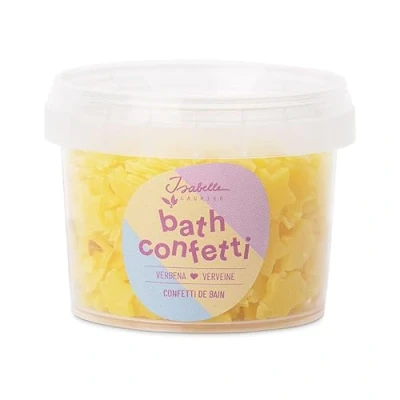 Afbeelding van Isabelle Laurier Badconfetti voor kinderen en volwassenen badadditief met 98% natuurlijke ingrediënten Verbena geur