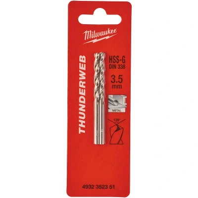 Afbeelding van Metaalboor Hss G Thunderweb 3,5 X 70 Mm (2 Stuks)