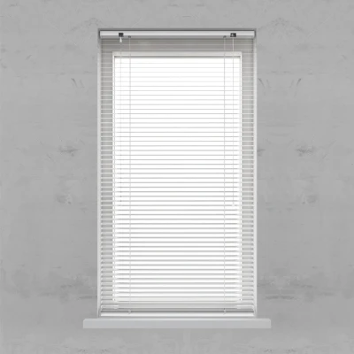 Afbeelding van Aluminium jaloezie 25 mm Smart White 140x250cm (Wit)