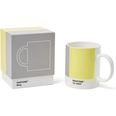 Afbeelding van Koffiekop Copenhagen Design Pantone Illuminating Ultimategray 375 ml