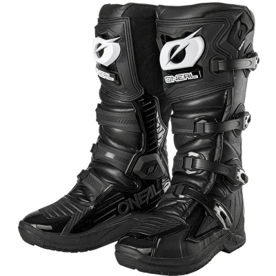 Afbeelding van O&#039;NEAL motorcross laarzen Enduro Motocross anti slip buitenzool voor maximale grip, ergonomisch gevormde hak, geperforeerde voering RMX Volwassen Zwart Maat 45