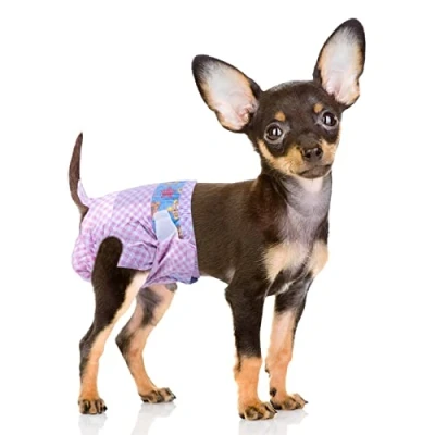 Afbeelding van Flying Paws Wegwerp vrouwelijke hondenluiers, geschikt voor honden en katten, verstelbare wegwerpluiers van 10 40 stuks (XS Count)