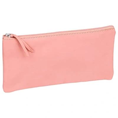 Afbeelding van Clairefontaine 410147C Etui van lamsleer, plat, 11 x 22 cm, 1 stuk, koraal