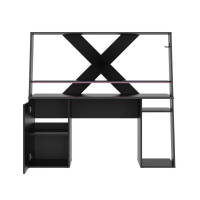 Afbeelding van Gaming bureau Onyax zwart