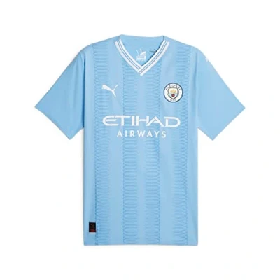Afbeelding van Puma Mcfc Home Authentic T shirt Met Korte Mouwen Blauw M