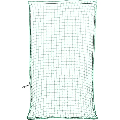 Afbeelding van vidaXL Aanhangwagennet elastisch touw 4x2,5 m polypropeen groen