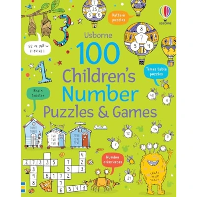 Afbeelding van 100 Children&#039;s Number Puzzles and Games