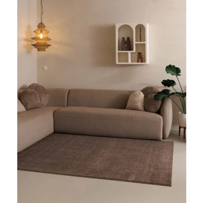 Afbeelding van Laagpolig Vloerkleed Fine Mokka 100x300 Cm