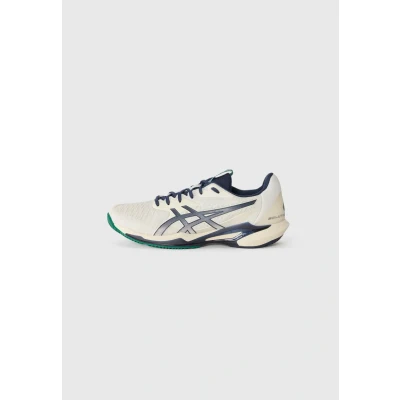 Afbeelding van Asics Solution Speed 3 Tennisschoenen voor alle ondergronden, Heren, Maat: 46, Cream/midnight Schoenen