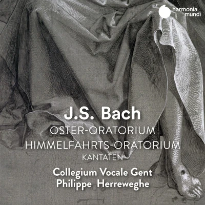 Afbeelding van Collegium Vocale Gent Philippe Herr Bach Oster Oratorium. Himmelfahrts (2 CD)