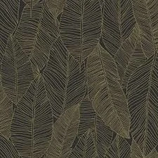 Afbeelding van Esta Home Black &amp; White 139126 (With a splash of gold) (*Gratis Lijm Actie) Zwart Goud