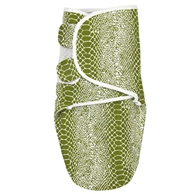 Afbeelding van Meyco inbakerdoek 0 3 mnd Snake avocado