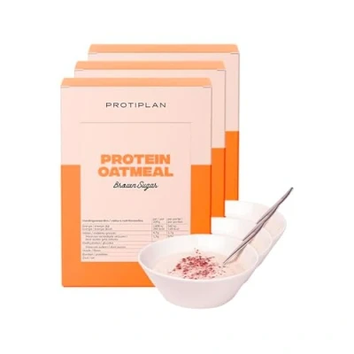 Afbeelding van Protiplan Havermout Bruine Suiker 3 stuks x 7 36 gram