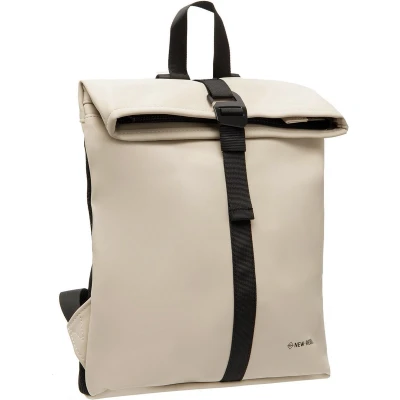 Afbeelding van New Rebels Mart Los Angeles Beige 7L Rolltop Rugzak Waterafstotend