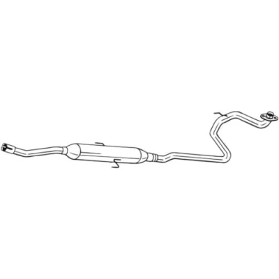Afbeelding van BOSAL 291 029 Middendemper TOYOTA: Yaris II Hatchback (XP9) 1.33 VVT i, 1.3 i 2005 2011