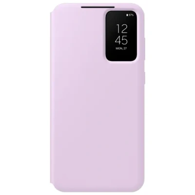 Afbeelding van Samsung Galaxy S23 Plus Clear View Book Case Roze