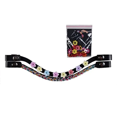 Afbeelding van HKM Hobby Horsing Hoofdband Bloem Eén maat