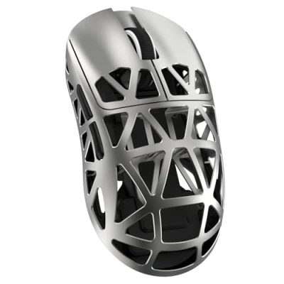 Afbeelding van ATTACK SHARK R2 Magnesium Alloy Mouse, PixArt PAW3950 Gaming Sensor, Wireless 8K 48g SUPERLIGHT BT/2.4G/Wired Adjustable DPI 42000, Office Mice for Win11/Xbox/PS/Mac Grey