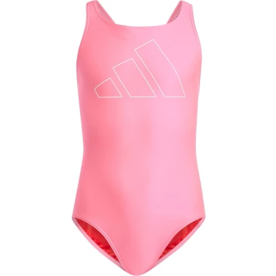 Afbeelding van adidas Performance Big Bars Badpak Kids Kinderen Roze 104