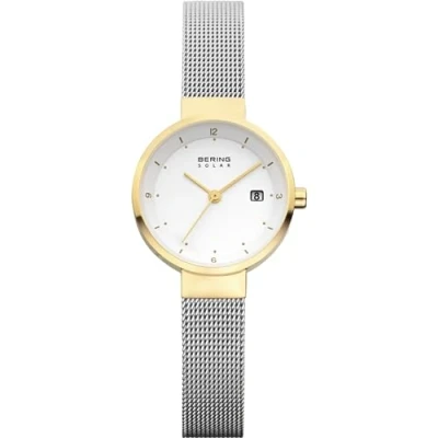 Afbeelding van BERING dameshorloge Solar Movement Collection met roestvrij staal en saffierglas 14426 010