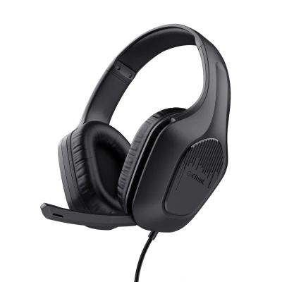 Afbeelding van Trust GXT 415 Zirox Headset Bedraad Hoofdband Gamen Zwart