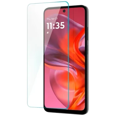 Afbeelding van Just in Case Gehard Glas Clear Screenprotector Motorola Moto E15