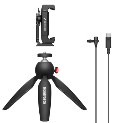Afbeelding van Sennheiser XS Lav USB C Mobile Kit dasspeldmicrofoon met