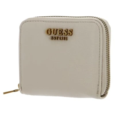 Afbeelding van GUESS Portemonnee Arja SLG Small Zip Around Wallet Stone Beige